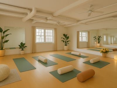 Wellbeing & Salon Space - Studio/Mirror Room (2)